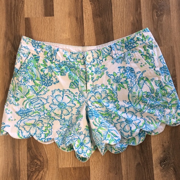 Lilly Pulitzer Pants - Lily Pulitzer Buttercup Shorts 8